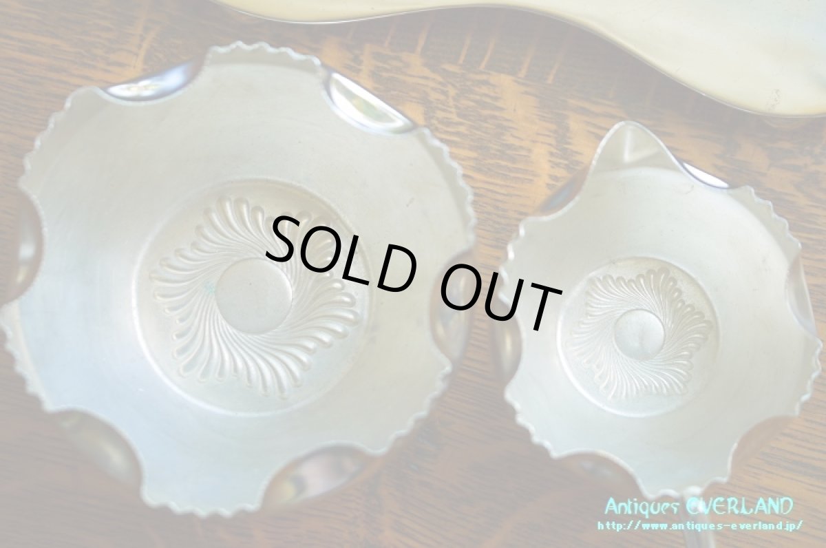 画像11: シルバー　ミルク＆シュガー セット　アーチハンドル (11)