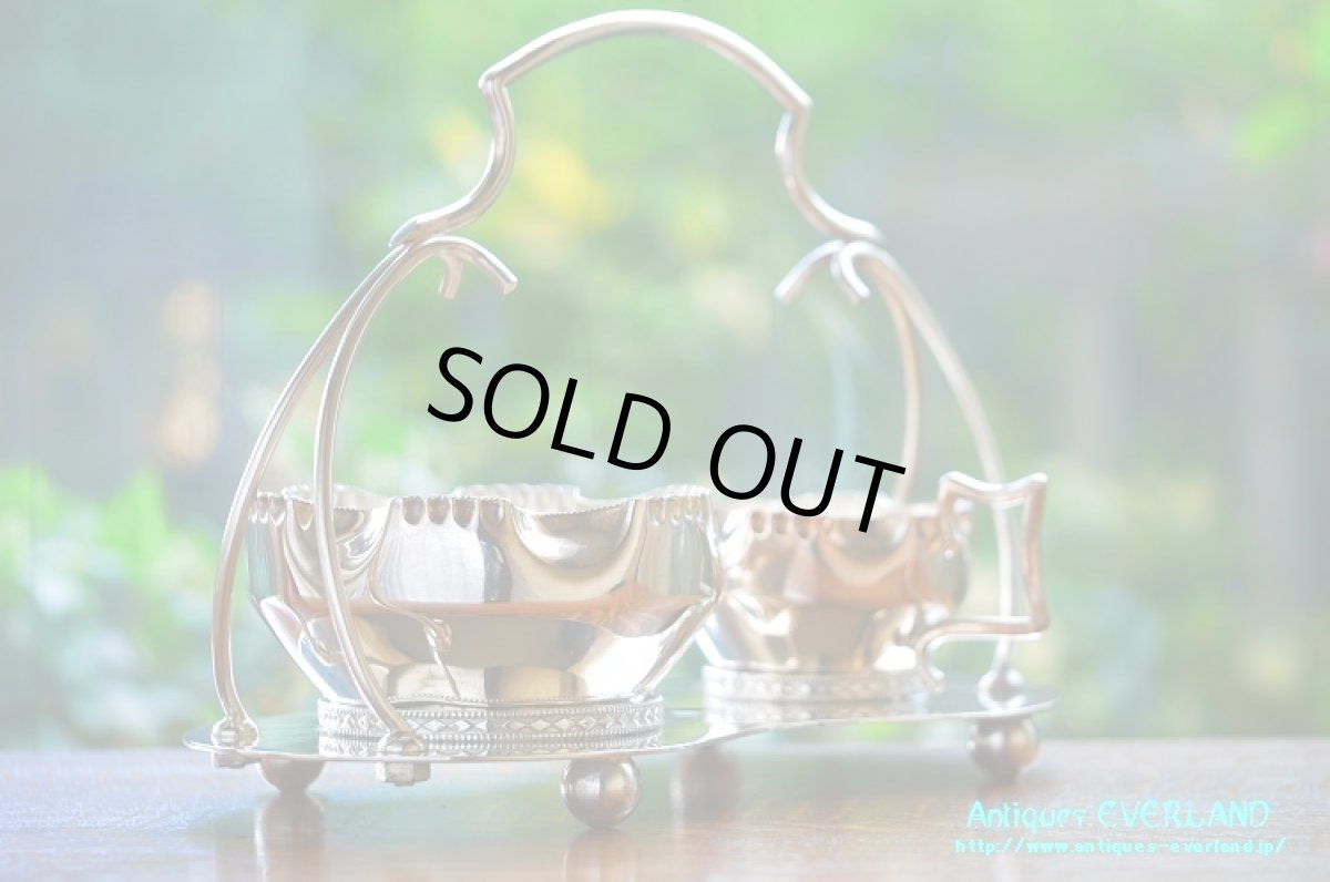 画像8: シルバー　ミルク＆シュガー セット　アーチハンドル (8)