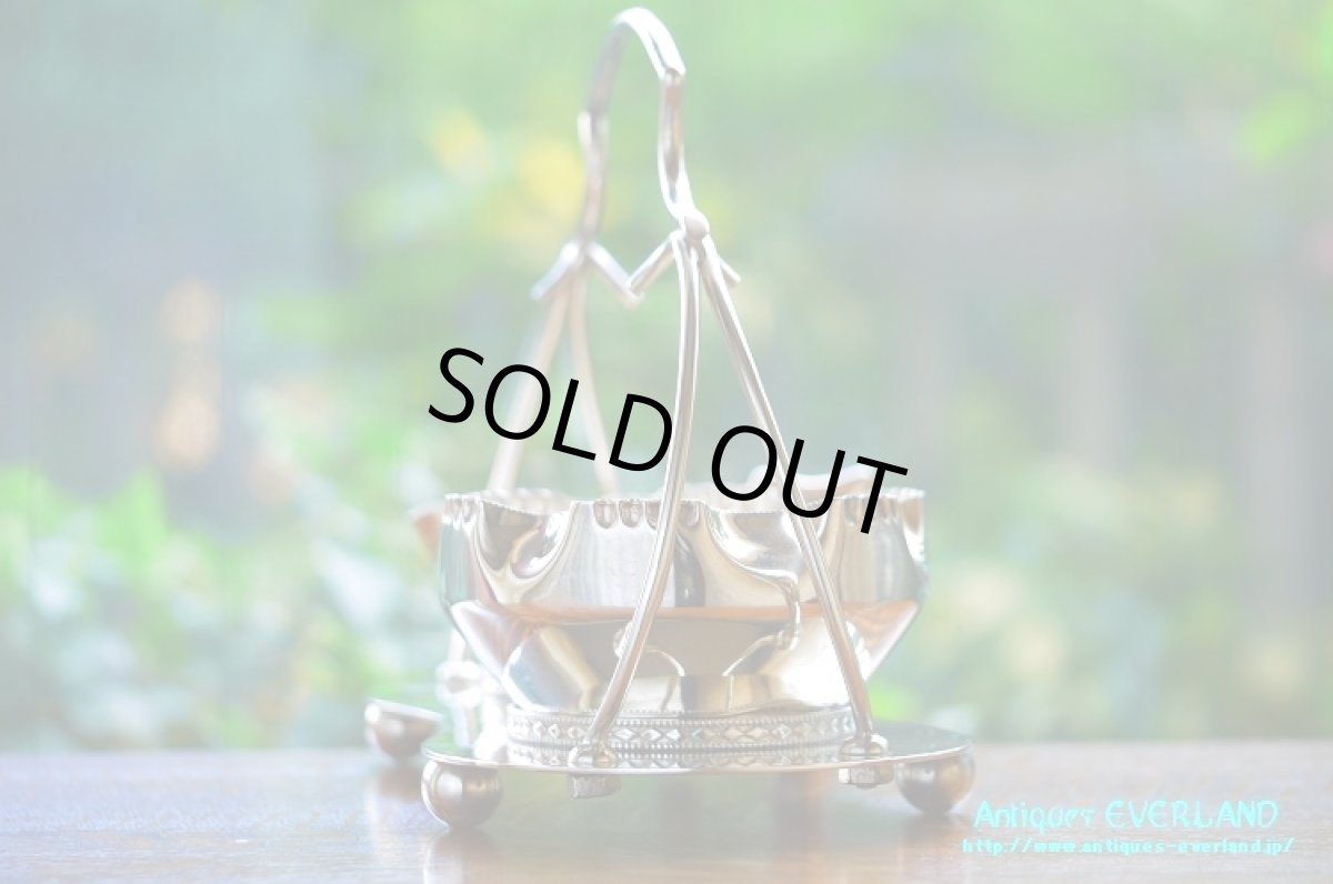 画像7: シルバー　ミルク＆シュガー セット　アーチハンドル (7)