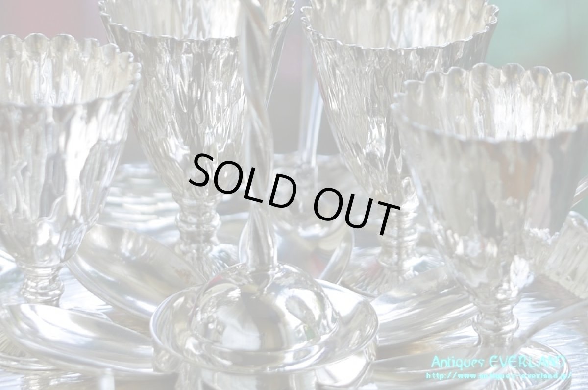 画像7: シルバー　Jonathan Wilson Hukin & John Thomas Heath　エッグスタンド　6人用 (7)