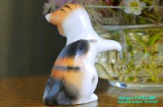 画像5: ロイヤル ドルトン　三毛猫　立つ　フィギュリン　フィギュア　陶人形 (5)
