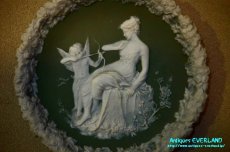 画像2: ルドルシュタット　飾皿　ヴィーナスとキューピッド (2)