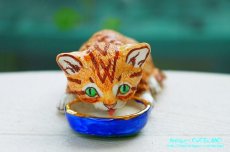 画像8: バジル・マシューズ　タビーキャット　子猫　フィギュリン　フィギュア　陶人形 (8)