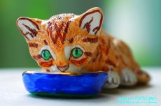 画像10: バジル・マシューズ　タビーキャット　子猫　フィギュリン　フィギュア　陶人形 (10)