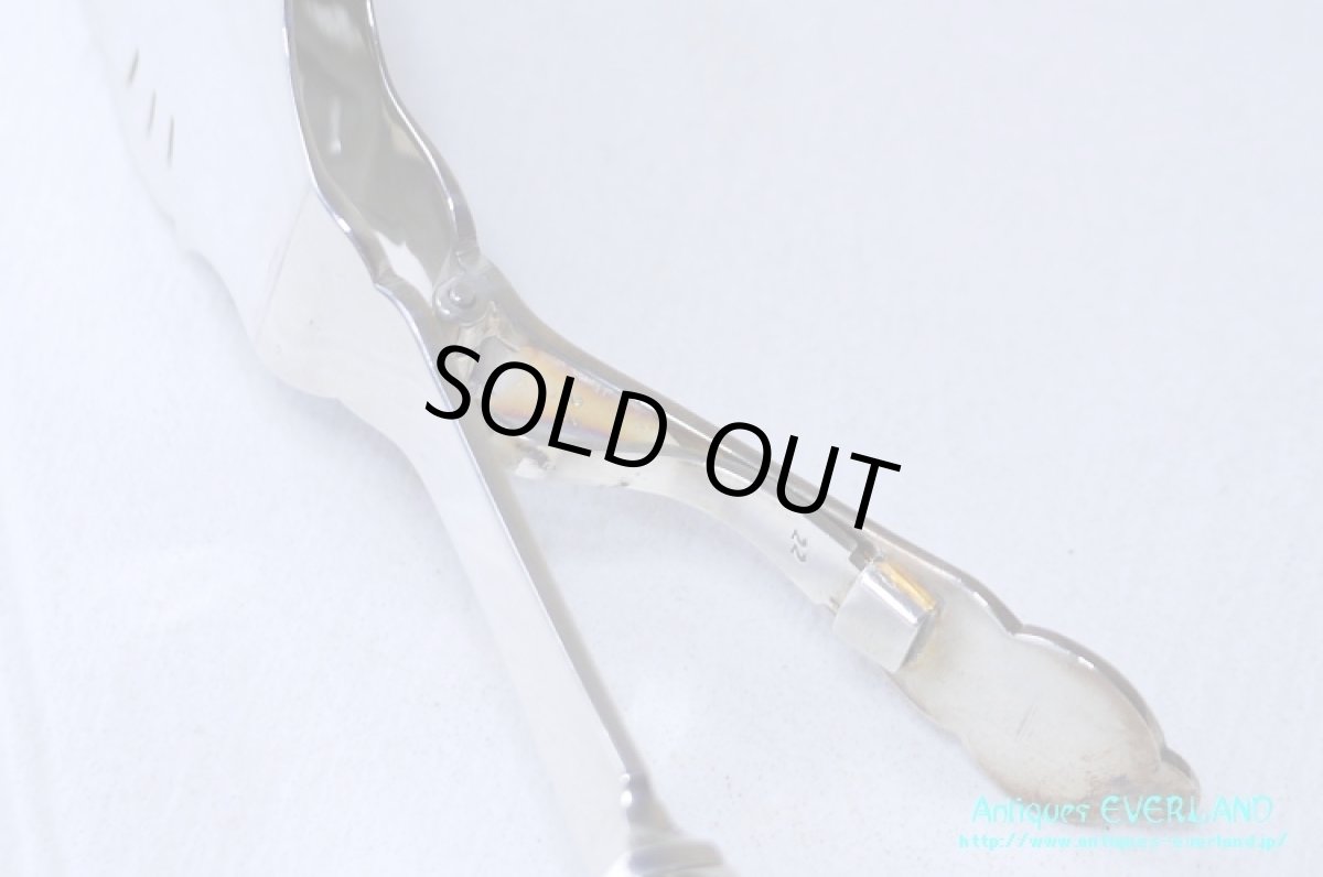 画像16: シルバー　サンドウィッチ トング　ボーン　 (16)