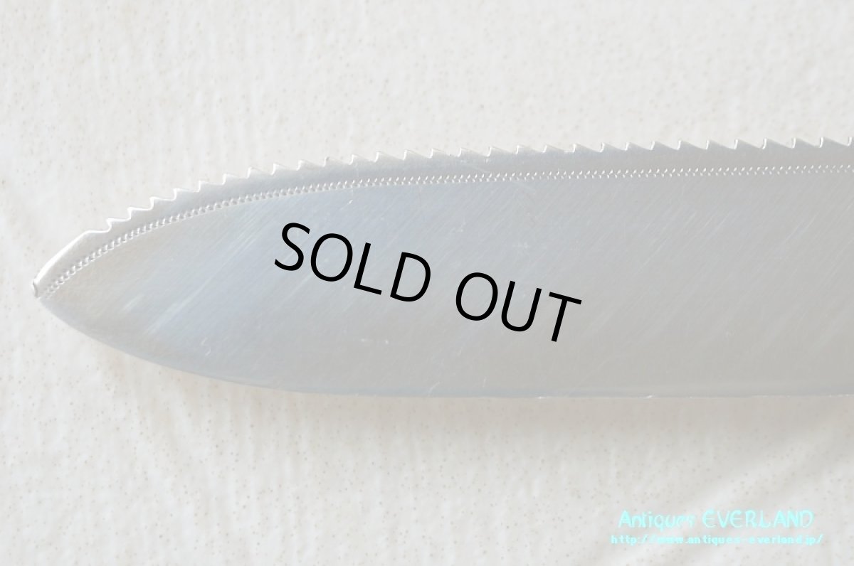 画像3: 純銀　Isaac Ellis & Sons　ケーキナイフ　マザーオブパール (3)