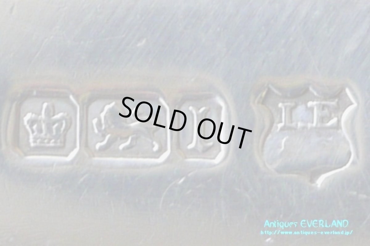 画像6: 純銀　Isaac Ellis & Sons　ケーキナイフ　マザーオブパール (6)