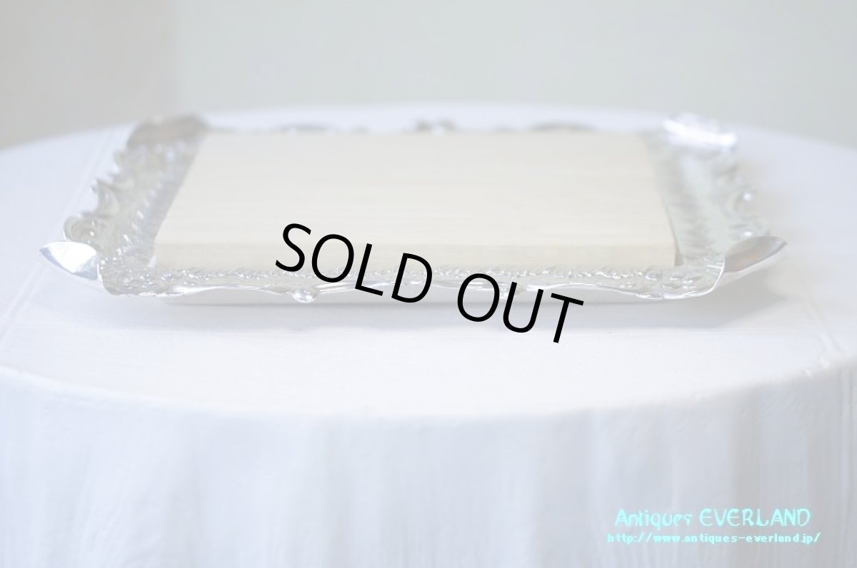 画像2: シルバー　Boardman, Glossop & Co.　カッティング ボード　 (2)