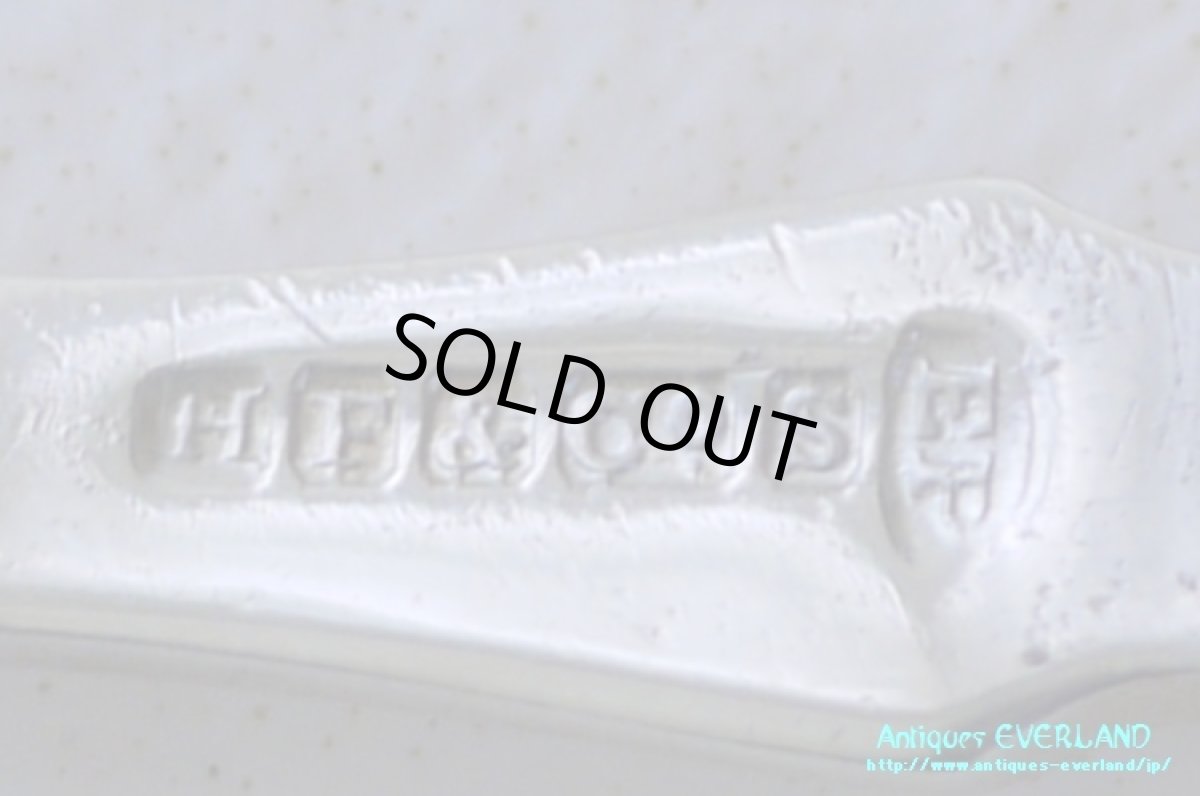 画像10: シルバー　Harrison Fisher　ジャムスプーン　マザーオブパール (10)