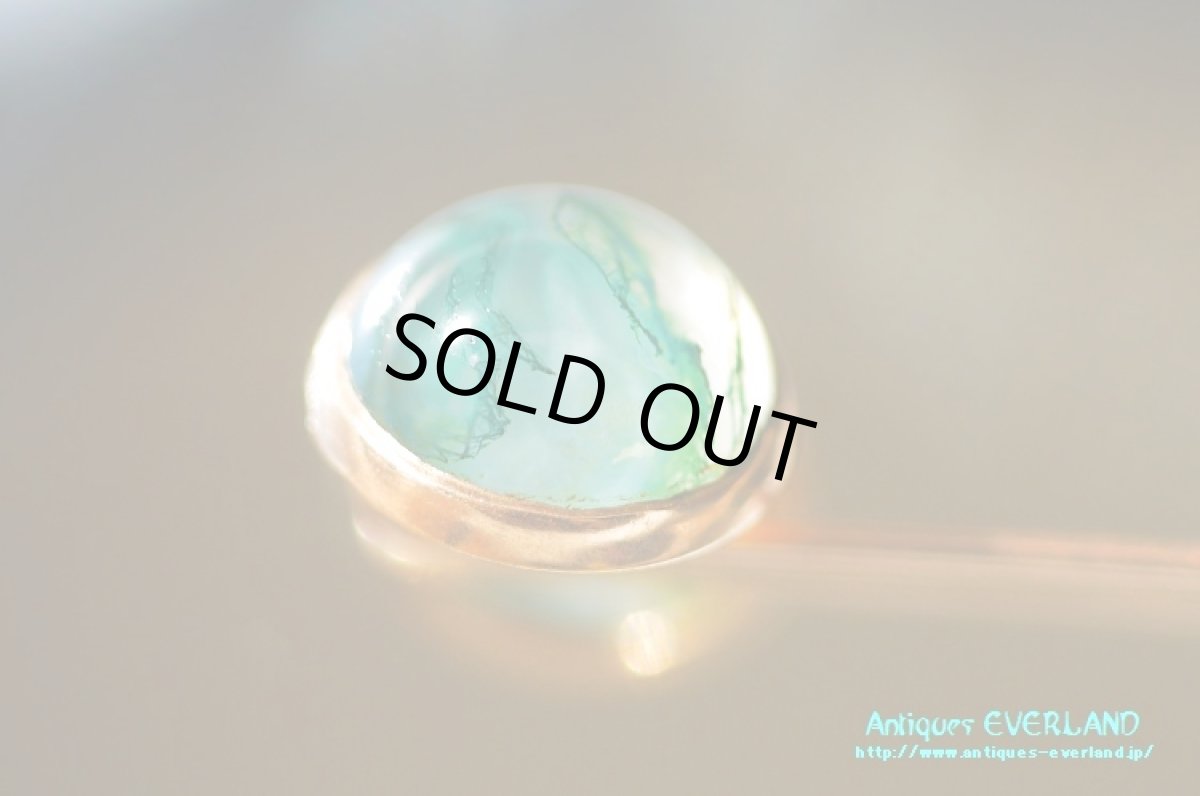 画像10: ピンブローチ モスアゲート (10)