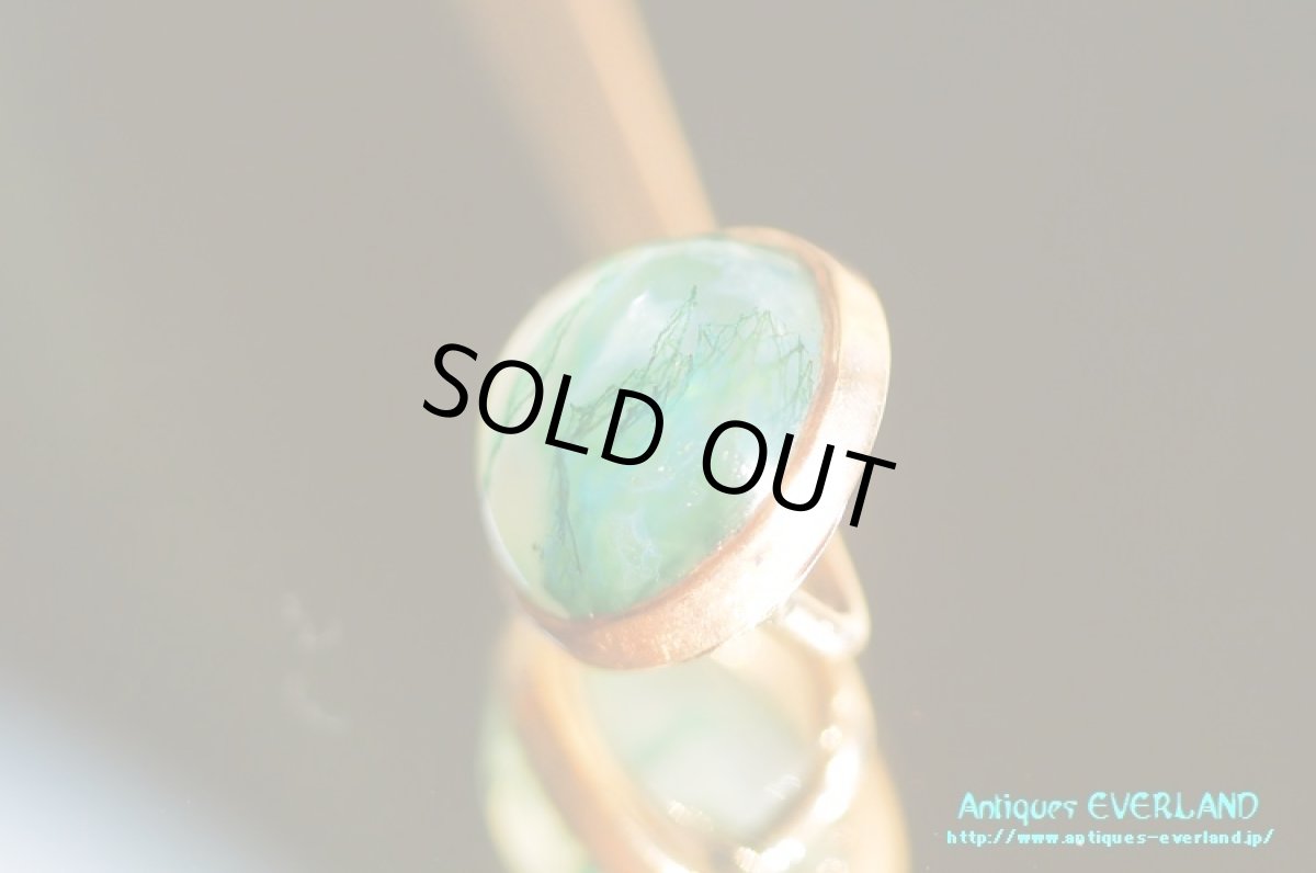 画像11: ピンブローチ モスアゲート (11)