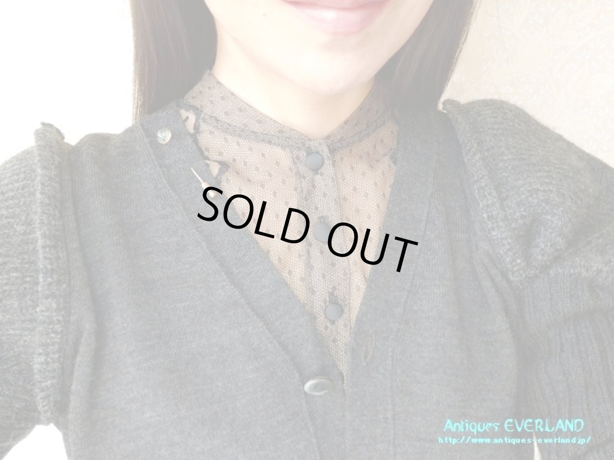 画像13: ピンブローチ モスアゲート (13)