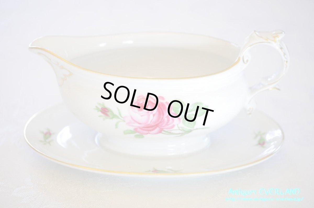 画像12: FÜRSTENBERG フュルステンベルク ファステンバーグ ディナーセット Rosebud ローズバッド 蕾 つぼみ ローズ 薔薇 バラ (12)