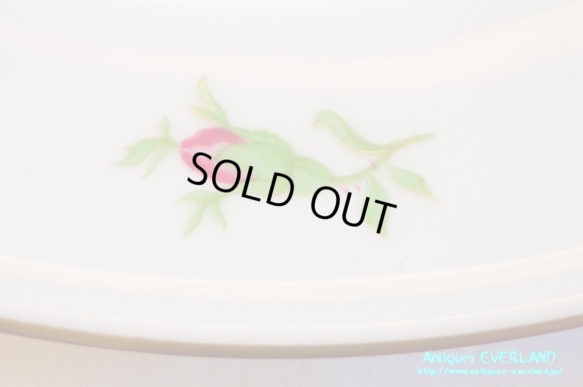 画像20: FÜRSTENBERG フュルステンベルク ファステンバーグ ディナーセット Rosebud ローズバッド 蕾 つぼみ ローズ 薔薇 バラ (20)