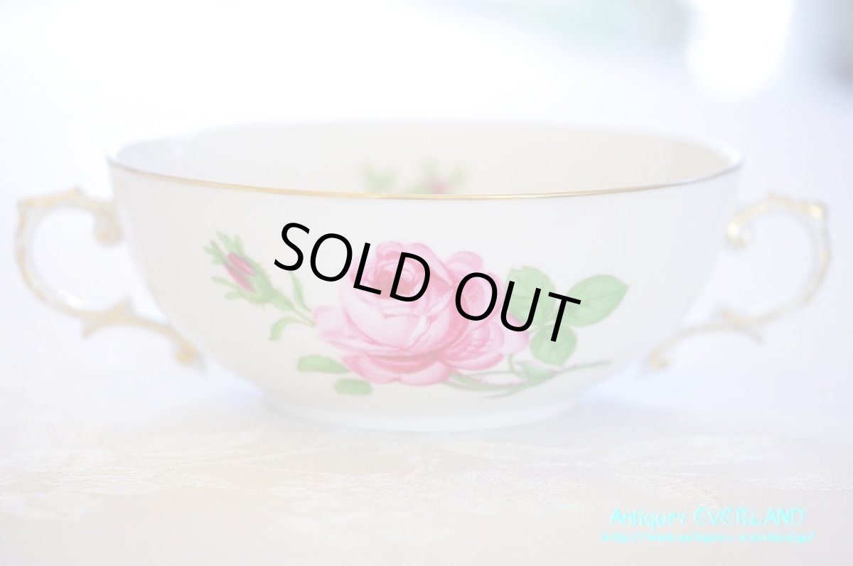 画像8: FÜRSTENBERG フュルステンベルク ファステンバーグ ディナーセット Rosebud ローズバッド 蕾 つぼみ ローズ 薔薇 バラ (8)