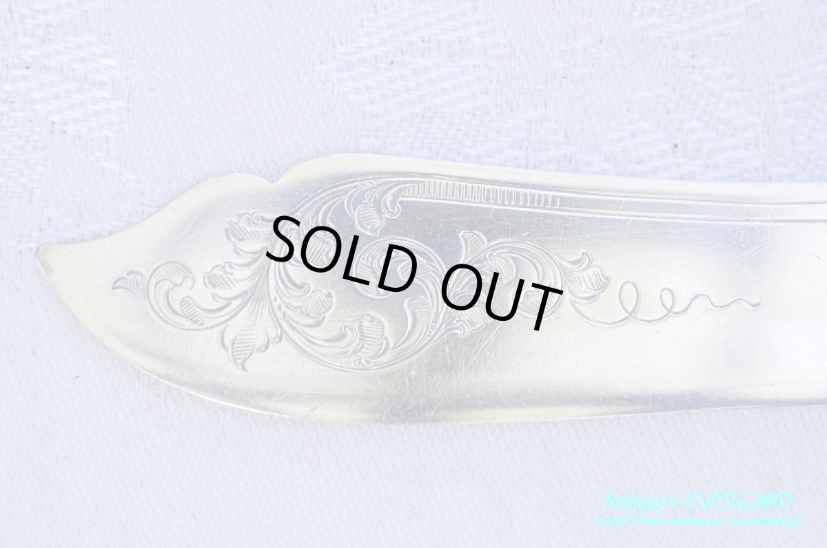 画像13: シルバー　マッピン&ウェッブ　フィッシュカトラリー 12組　オリジナルボックス入り (13)