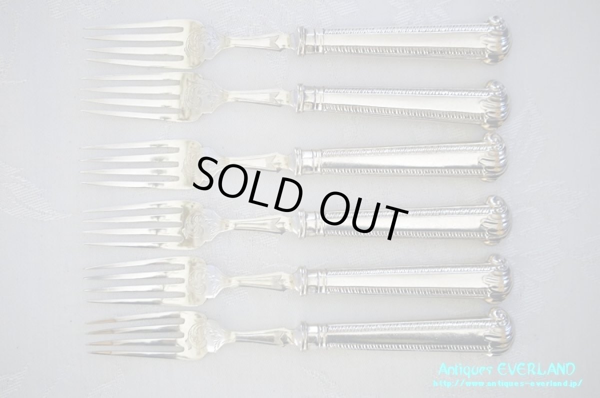 画像11: シルバー　マッピン&ウェッブ　フィッシュカトラリー 12組　オリジナルボックス入り (11)