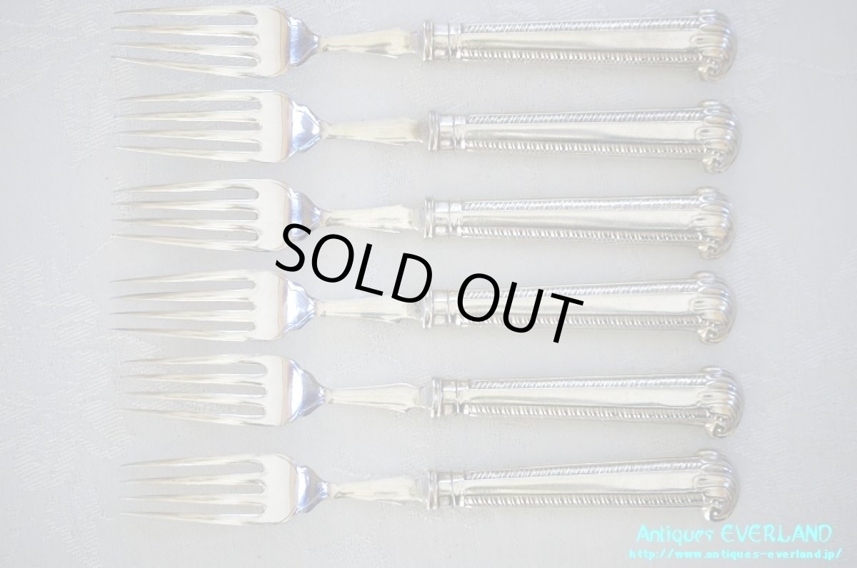 画像7: シルバー　マッピン&ウェッブ　フィッシュカトラリー 12組　オリジナルボックス入り (7)