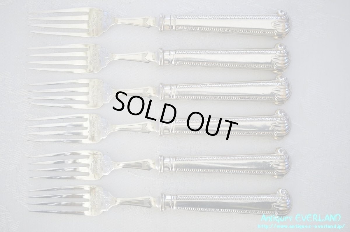 画像6: シルバー　マッピン&ウェッブ　フィッシュカトラリー 12組　オリジナルボックス入り (6)