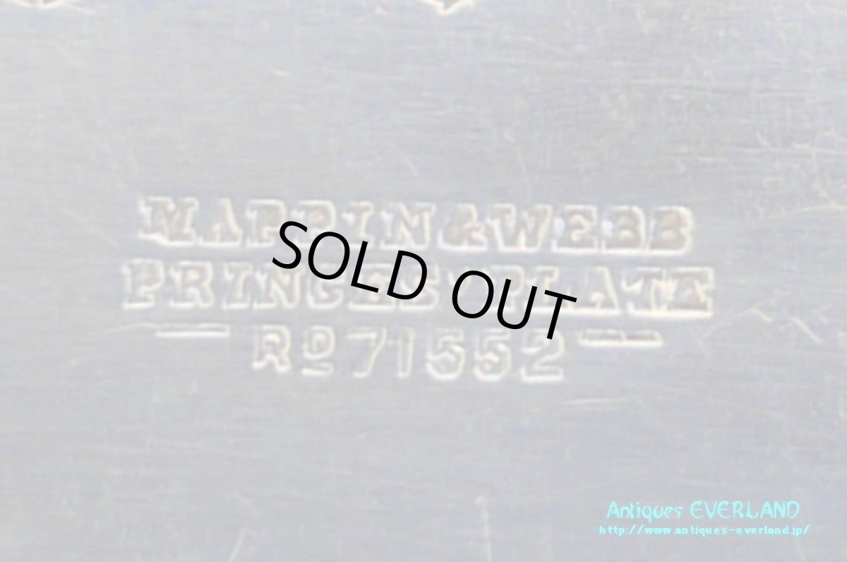 画像15: シルバー　マッピン&ウェッブ　フィッシュカトラリー 12組　オリジナルボックス入り (15)