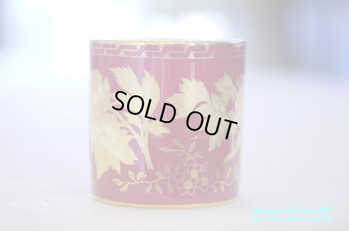 画像16: ウェッジウッド トンキン ルビー コーヒーセット (16)