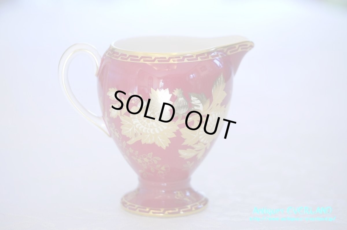 画像11: ウェッジウッド トンキン ルビー コーヒーセット (11)