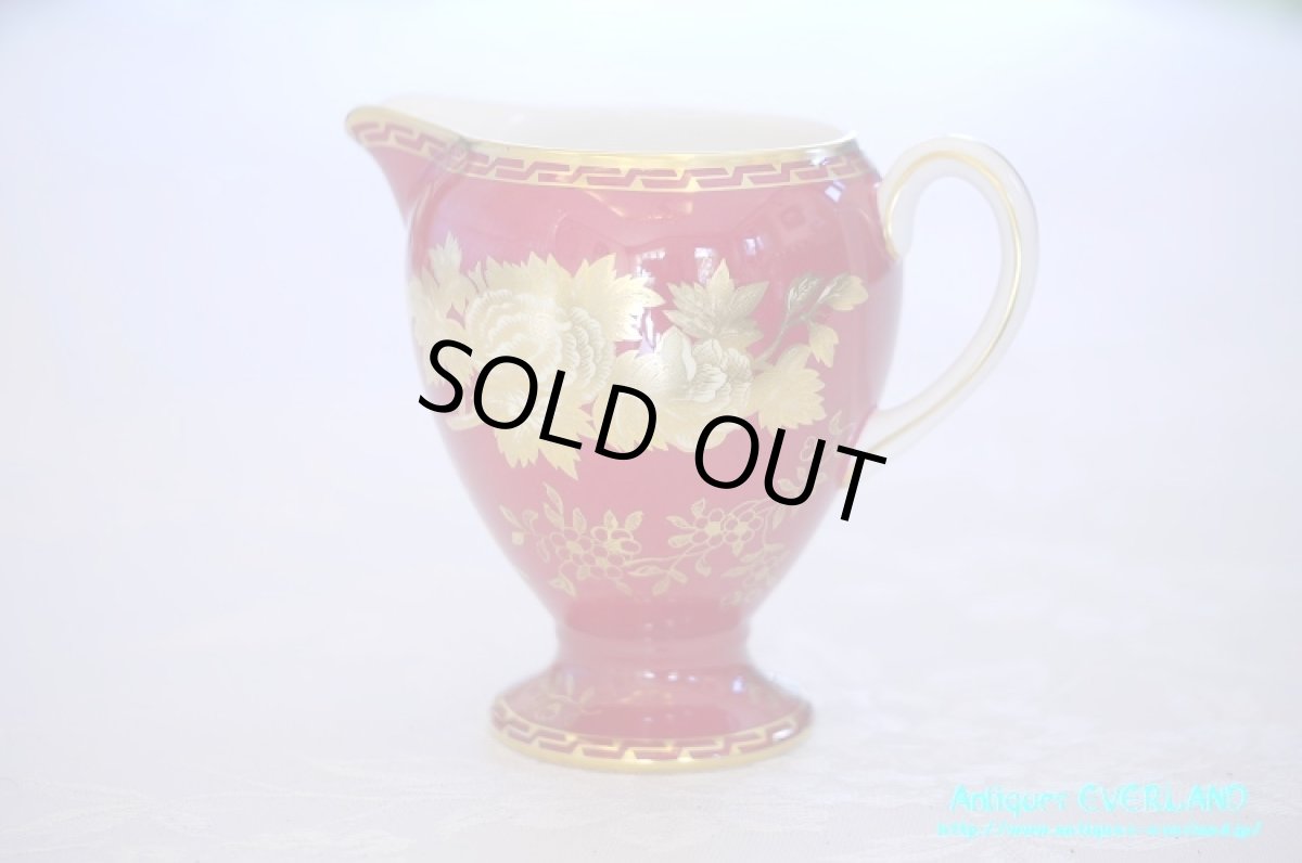 画像10: ウェッジウッド トンキン ルビー コーヒーセット (10)