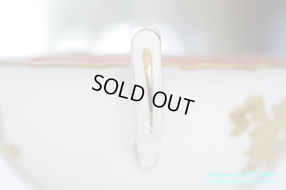 画像9: ウェッジウッド　トンキン ルビー　コンソメ カップ&ソーサー セット (9)