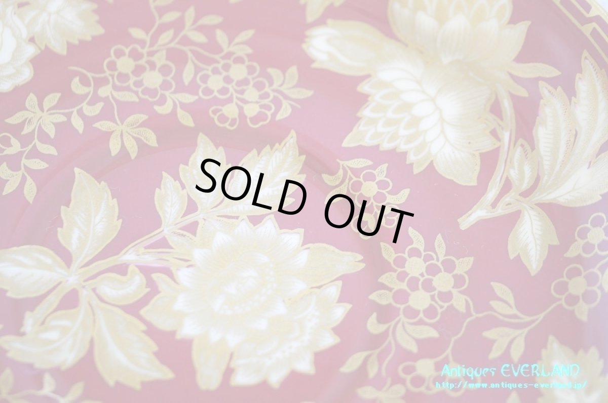 画像14: ウェッジウッド　トンキン ルビー　コンソメ カップ&ソーサー 6客セット (14)