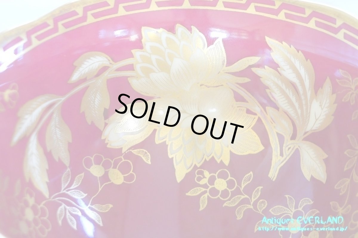 画像6: ウェッジウッド　トンキン ルビー　コンソメ カップ&ソーサー 6客セット (6)