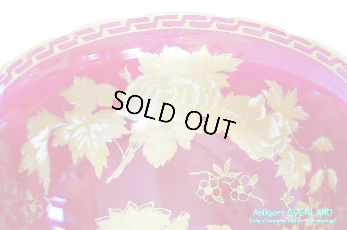 画像12: ウェッジウッド　トンキン ルビー　コンソメ カップ&ソーサー セット (12)