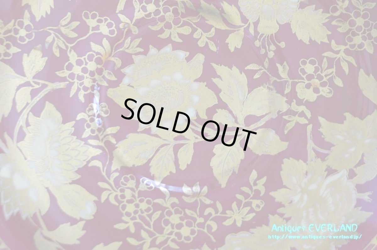 画像17: ウェッジウッド　トンキン ルビー　コンソメ カップ&ソーサー セット (17)