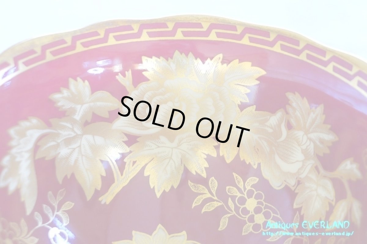 画像5: ウェッジウッド　トンキン ルビー　コンソメ カップ&ソーサー 6客セット (5)