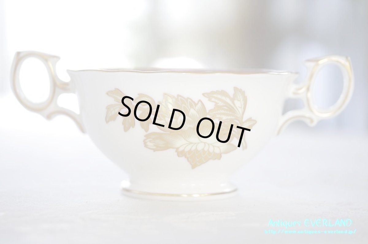 画像8: ウェッジウッド　トンキン ルビー　コンソメ カップ&ソーサー 6客セット (8)