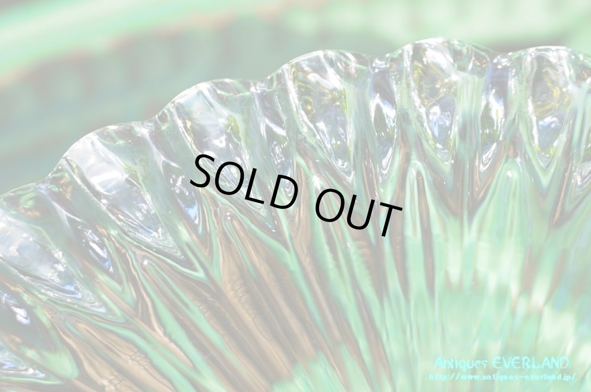 画像5: プレス ガラス　タッツァ　コンポート　ホールケーキスタンド (5)