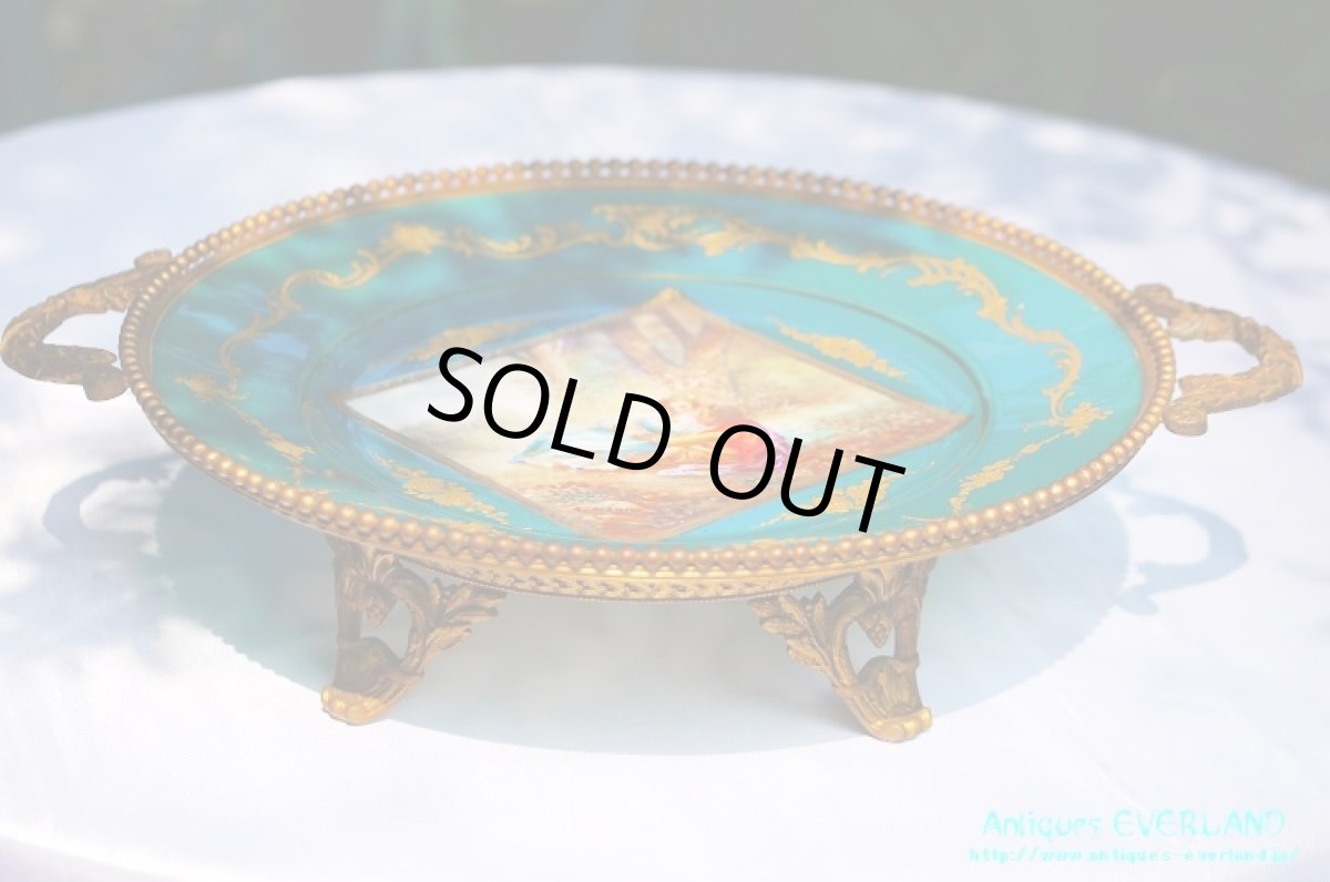 画像14: フランス　ナポレオンIII　オールド パリ　Vieux Paris　ファイアンスコンポート (14)