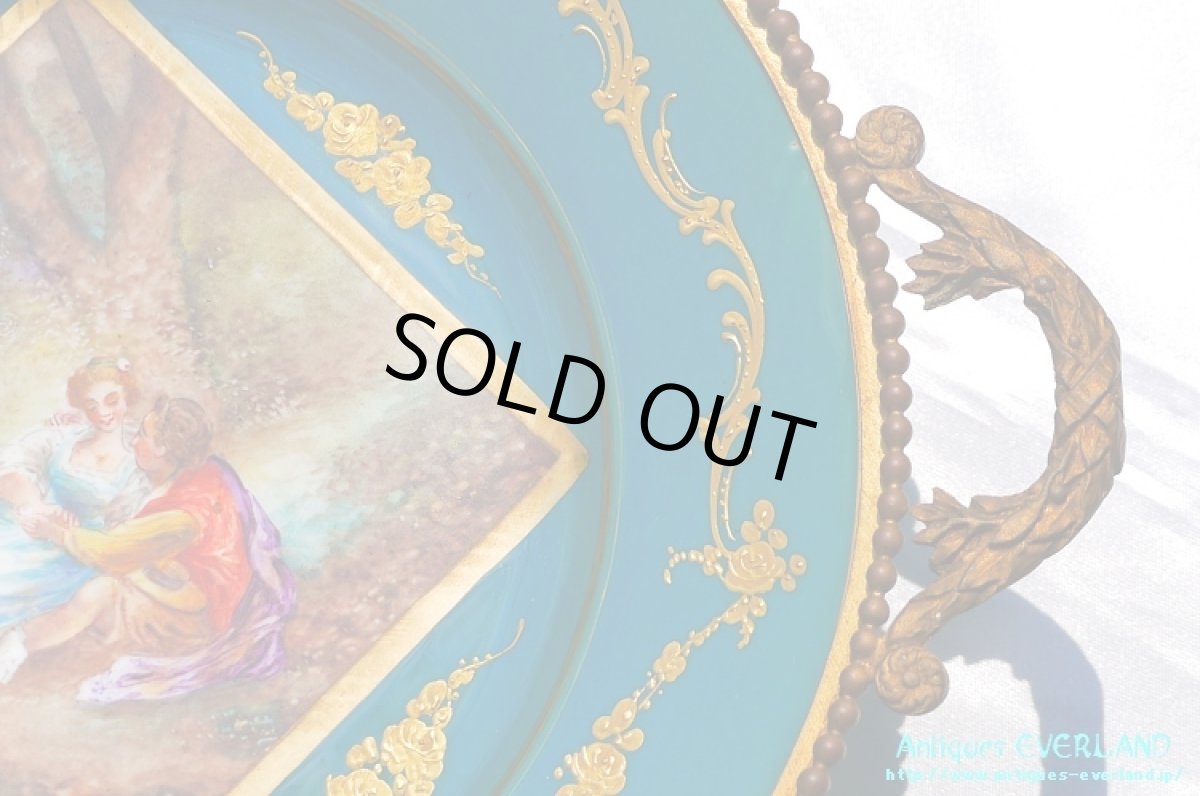 画像7: フランス　ナポレオンIII　オールド パリ　Vieux Paris　ファイアンスコンポート (7)