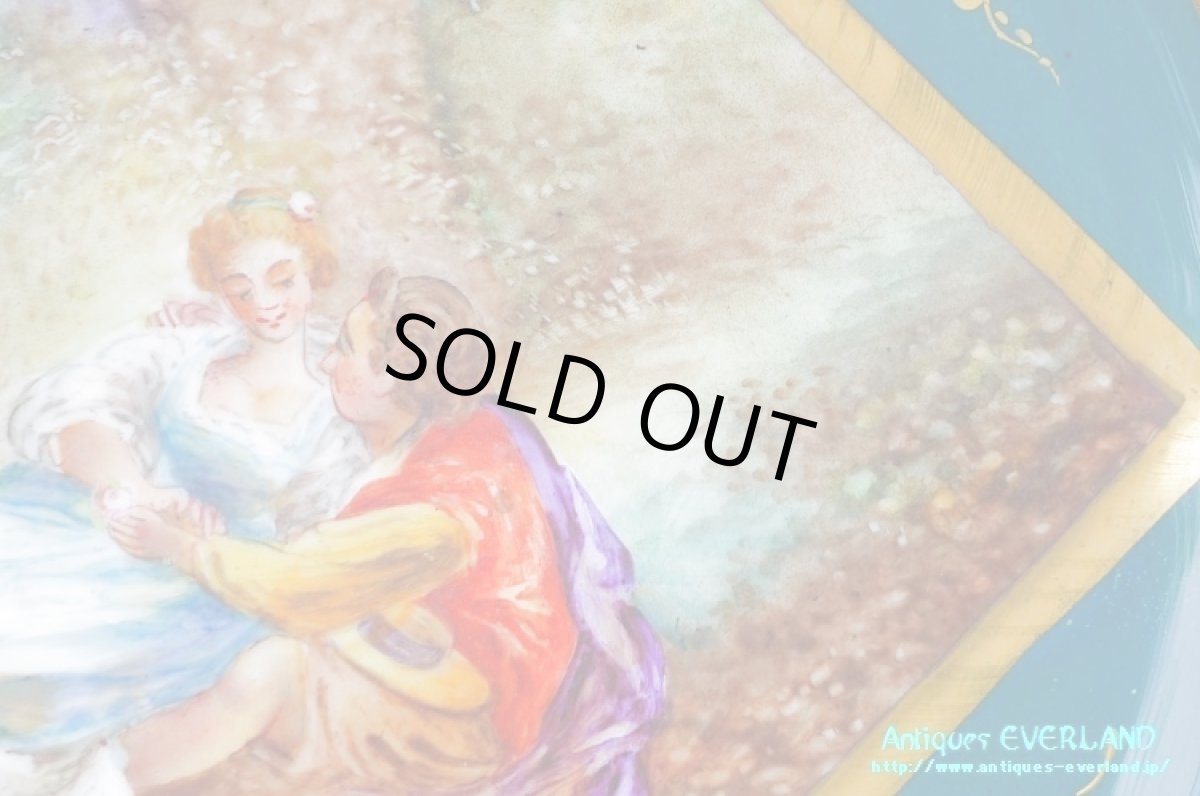 画像8: フランス　ナポレオンIII　オールド パリ　Vieux Paris　ファイアンスコンポート (8)