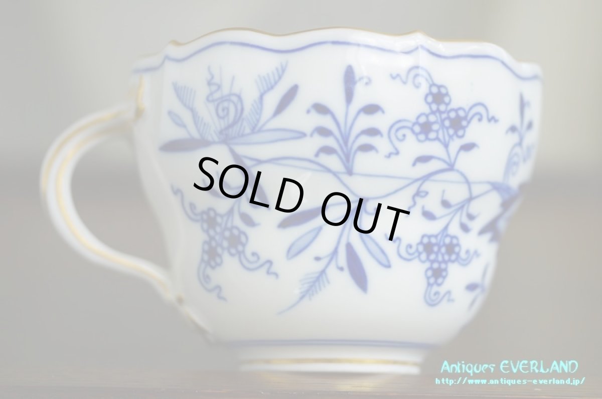 画像12: マイセン　ブルー オニオン　カップ&ソーサー　6客セット (12)