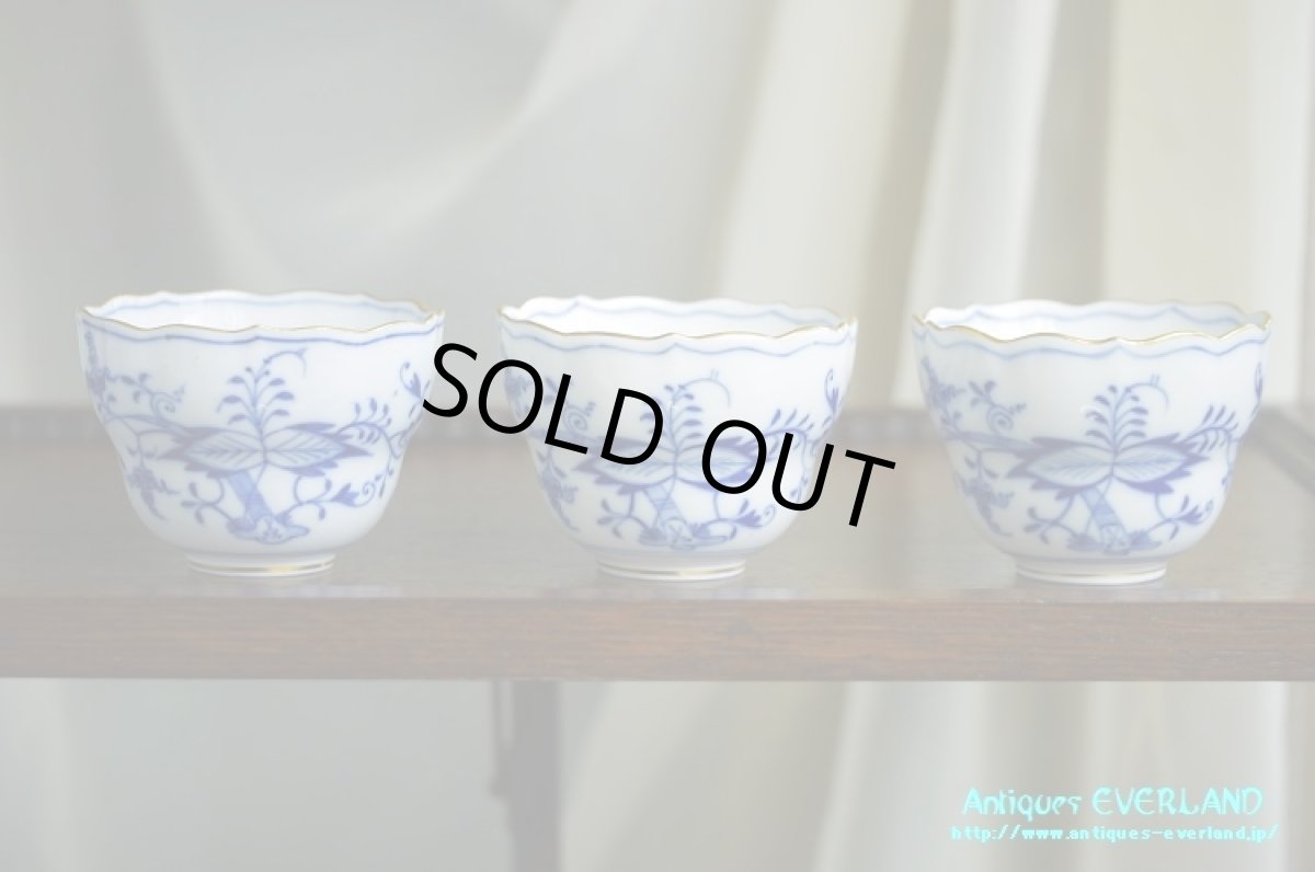 画像9: マイセン　ブルー オニオン　カップ&ソーサー　6客セット (9)