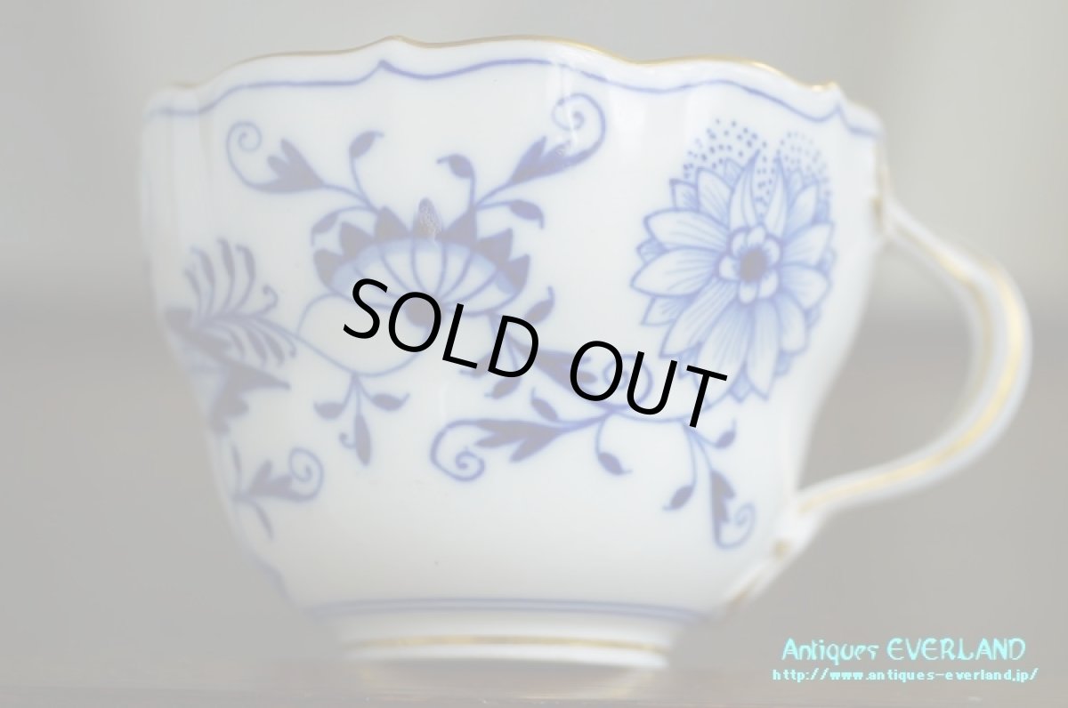 画像10: マイセン　ブルー オニオン　カップ&ソーサー　6客セット (10)