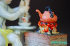 画像18: マイセン　四大元素　火　チョコレートメイキング　陶人形 (18)