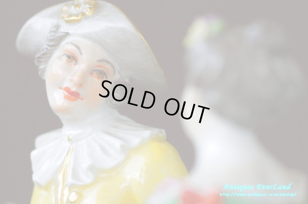 画像16: マイセン　羊飼いの恋人達　Shepherd Lovers　陶人形　専用箱入 (16)