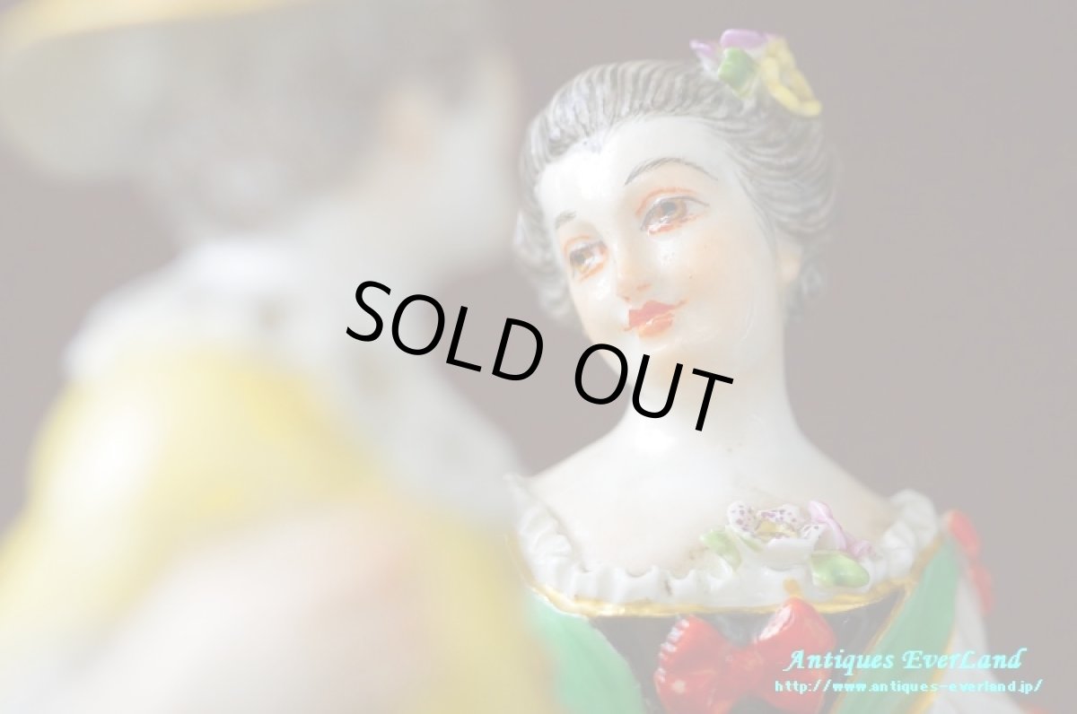 画像12: マイセン　羊飼いの恋人達　Shepherd Lovers　陶人形　専用箱入 (12)