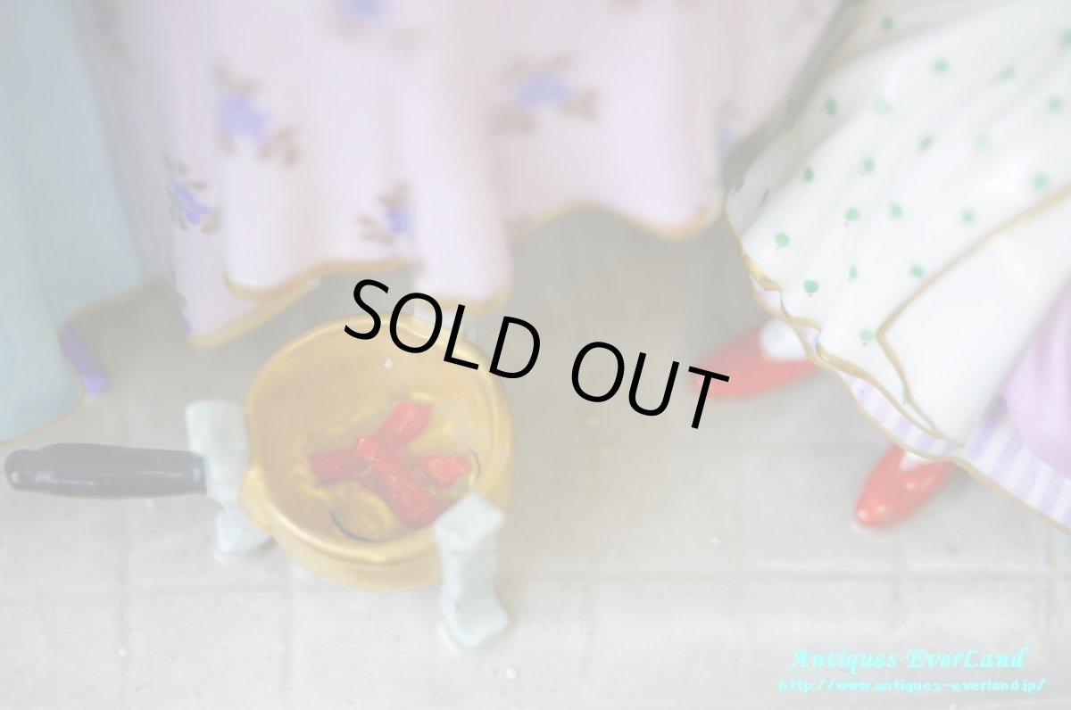 画像16: K.U.様専用ご決済用＞フランス　ナポレオンIII　オールドパリ　Vieux Paris　LE BENEDICITE　食前の祈り　シャルダン　専用箱入 (16)