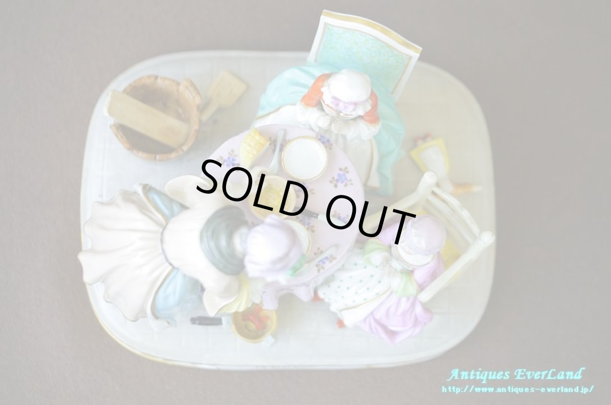 画像19: K.U.様専用ご決済用＞フランス　ナポレオンIII　オールドパリ　Vieux Paris　LE BENEDICITE　食前の祈り　シャルダン　専用箱入 (19)