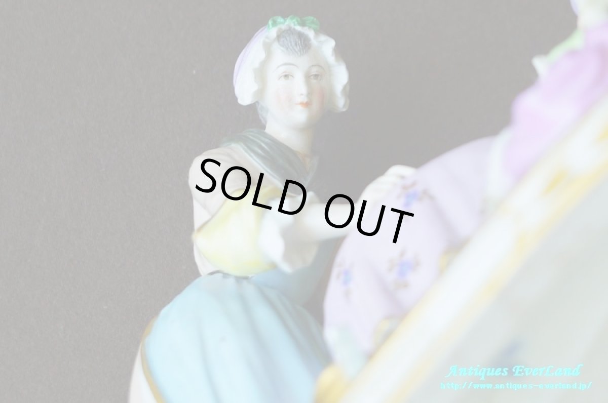 画像13: K.U.様専用ご決済用＞フランス　ナポレオンIII　オールドパリ　Vieux Paris　LE BENEDICITE　食前の祈り　シャルダン　専用箱入 (13)