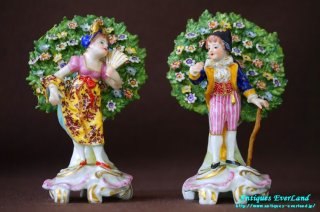 アンティーク ペア フィギュリン アンティーク ペア フィギュリン