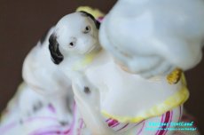 画像18: Katzhutte　テューリンゲン　犬と少女　陶人形 (18)