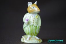 画像1: ロイヤル ドルトン　Brambly Hedge　Conker　陶人形　のばらの村のものがたり (1)